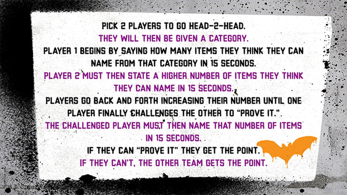 Prove It Or Lose It: Halloween Edition image number null